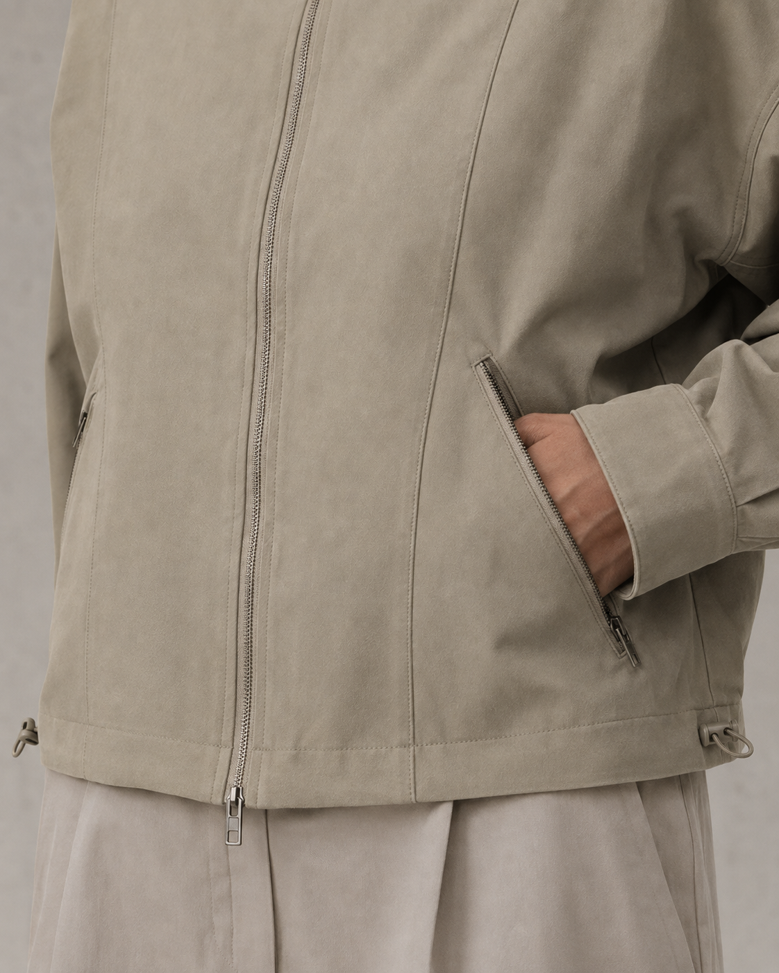 Veyra Cropped Utility Jacket