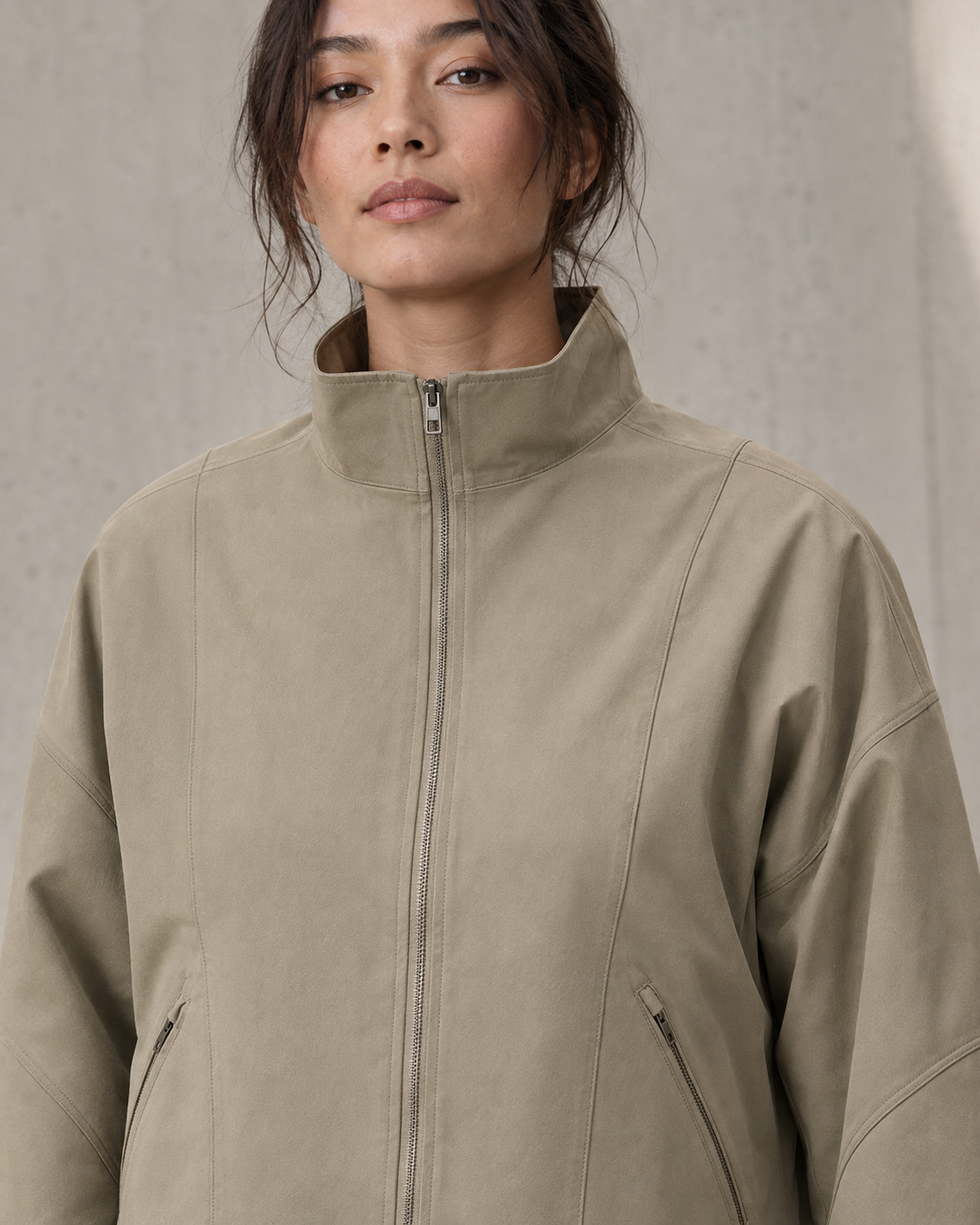 Veyra Cropped Utility Jacket